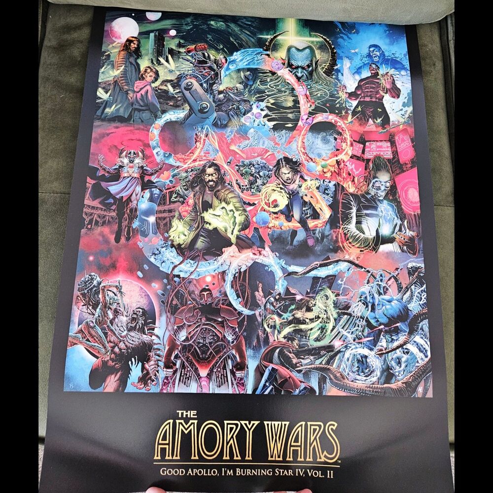 Amory Wars 20th Anniversary Rare Art Bundle, Limited Art Print + Tour Poster